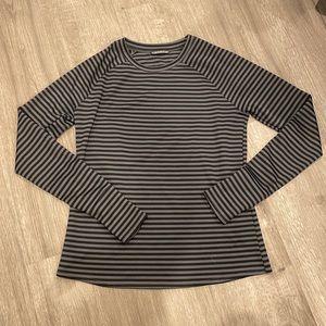 Oiselle Big Stripe Long Sleeve Shirt